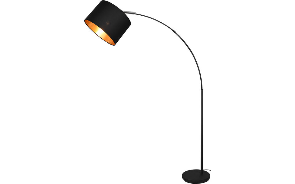 HLW LED LED Vloerlamp Trion Corry - Mat Zwart Aluminium Vloerlamp met E27 Fitting HLW LED LED Vloerlamp Trion Corry - Mat Zwart Aluminium Vloerlamp met E27 Fitting