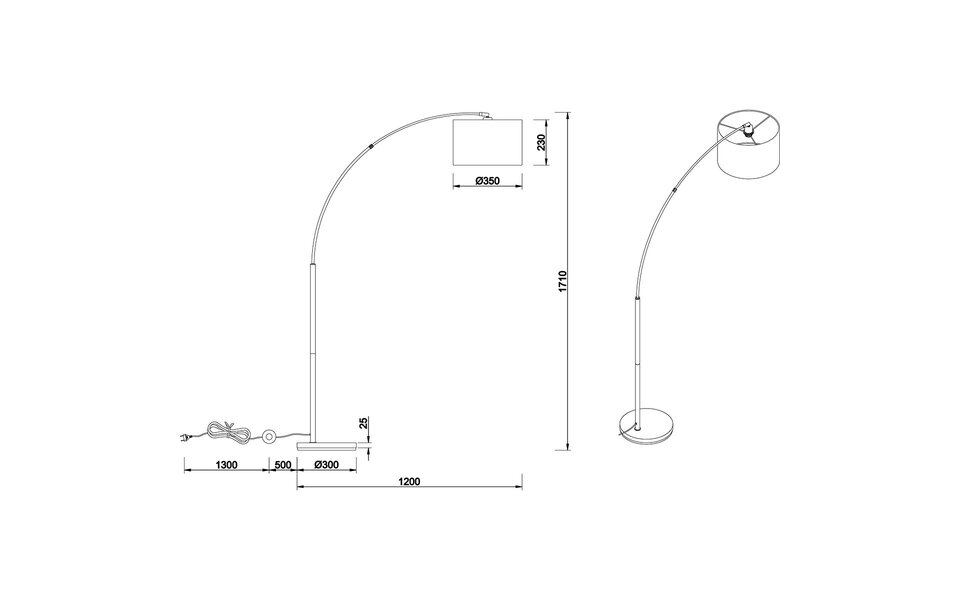 HLW LED LED Vloerlamp Trion Corry - Mat Zwart Aluminium Vloerlamp met E27 Fitting HLW LED LED Vloerlamp Trion Corry - Mat Zwart Aluminium Vloerlamp met E27 Fitting
