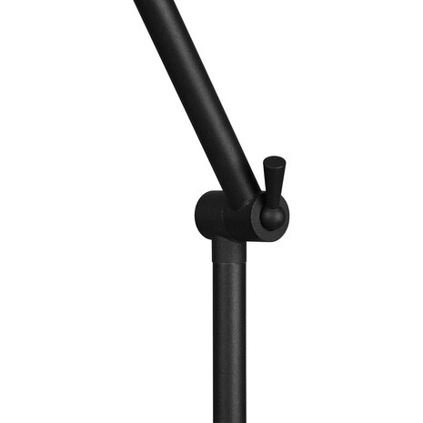 HLW LED Trion Ewomi LED Vloerlamp Mat Zwart - Energiezuinig Design met E27 Fitting