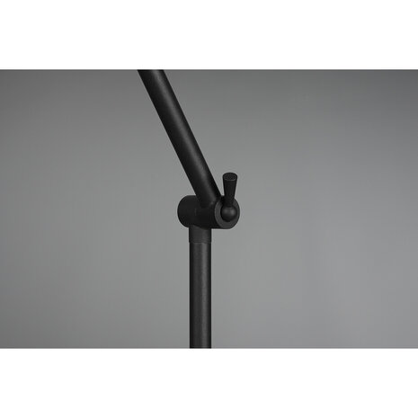 HLW LED Trion Ewomi LED Vloerlamp Mat Zwart - Energiezuinig Design met E27 Fitting