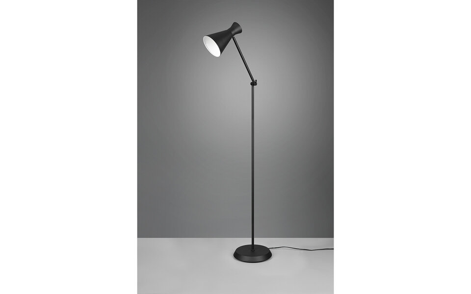 HLW LED Trion Ewomi LED Vloerlamp Mat Zwart - Energiezuinig Design met E27 Fitting HLW LED Trion Ewomi LED Vloerlamp Mat Zwart - Energiezuinig Design met E27 Fitting