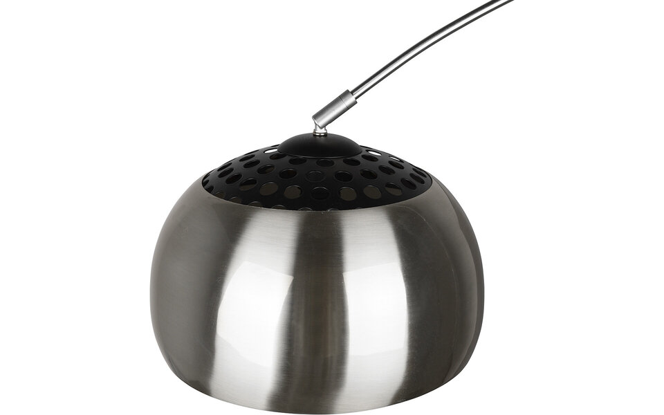 HLW LED LED Vloerlamp Trion Arginta - Mat Nikkel, E27 Fitting, 1-lichts Vloerlamp