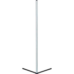 Dimbare Zwarte LED Vloerlamp 10W met RGB & Afstandsbediening