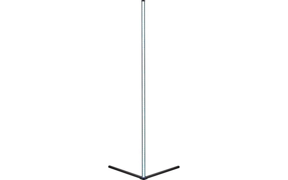 HLW LED LED Vloerlamp 10W - Zwarte Dimbare RGB Vloerlamp met Verstelbare Beam Angle