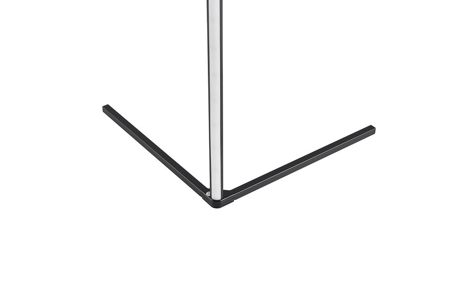 HLW LED LED Vloerlamp 10W - Zwarte Dimbare RGB Vloerlamp met Verstelbare Beam Angle