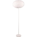LED Vloerlamp Trion Fluffy Taupe - Synthetisch Pluche & E27 LED lamp