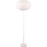 HLW LED LED Vloerlamp Trion Fluffy Taupe - Synthetisch Pluche & E27 LED lamp