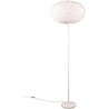 HLW LED LED Vloerlamp Trion Fluffy Taupe - Synthetisch Pluche & E27 LED lamp