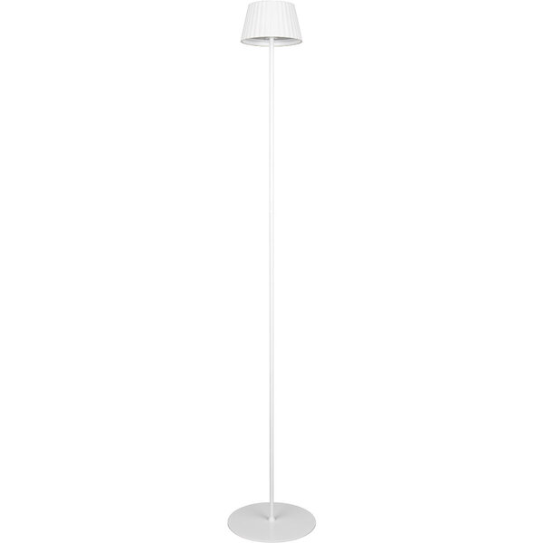 HLW LED Witte LED Vloerlamp - Metalen, Spatwaterdicht, Warm Wit 2700K–3000K, 5W LED