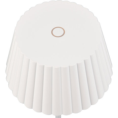 HLW LED Witte LED Vloerlamp - Metalen, Spatwaterdicht, Warm Wit 2700K–3000K, 5W LED