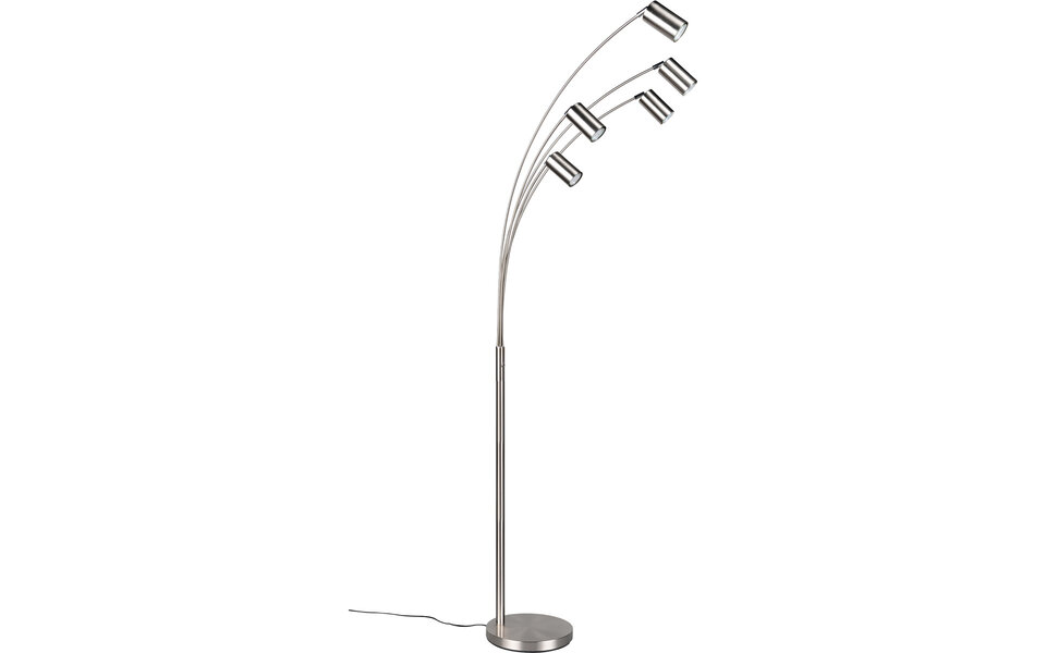 HLW LED LED Vloerlamp Trion Harley - Metalen 5-lichts Vloerlamp met GU10 fitting en IP20