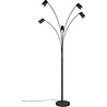 HLW LED LED Vloerlamp Trion Harley - 5-lichts Mat Zwarte Metalen Vloerlamp met GU10 Fitting en IP20 HLW LED LED Vloerlamp Trion Harley - 5-lichts Mat Zwarte Metalen Vloerlamp met GU10 Fitting en IP20