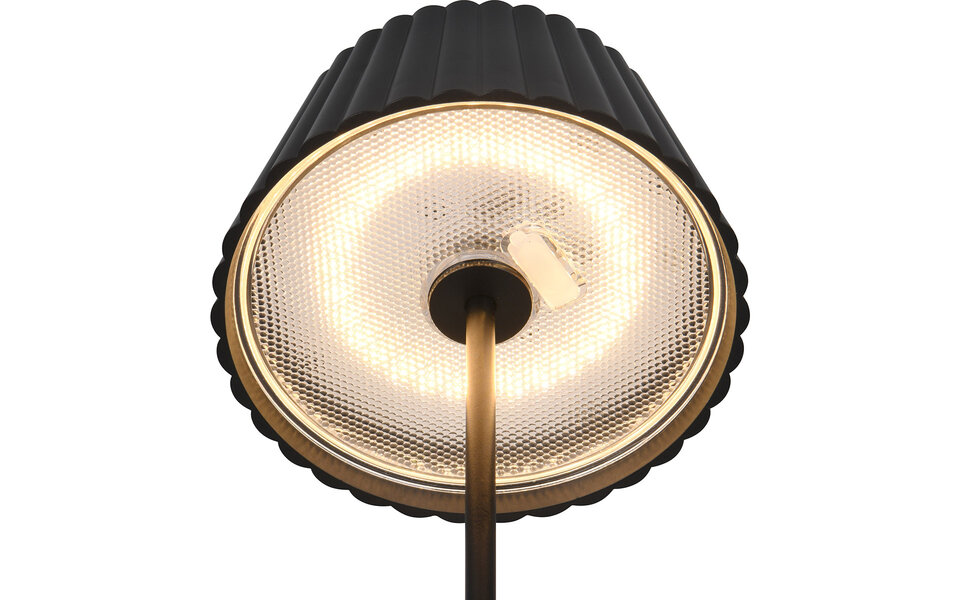 HLW LED Metalen LED Vloerlamp - Zwarte & Witte opties, Warm Wit 2700K–3000K, Spatwaterdicht, 5W LED