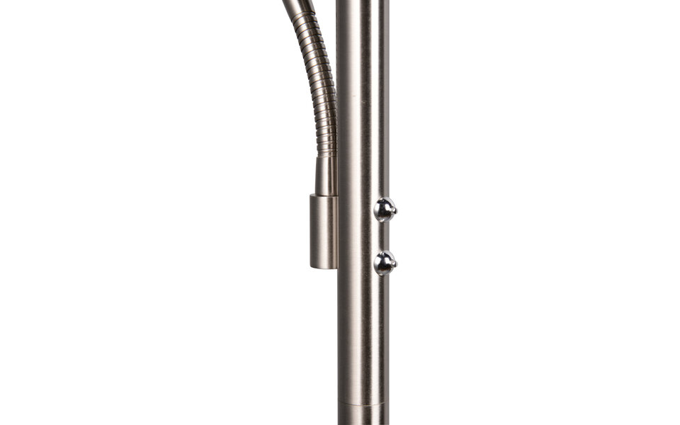 HLW LED Dimbare LED Vloerlamp 5W - Metalen Vloerlamp Trion Sillie met Aanpasbare Kleur