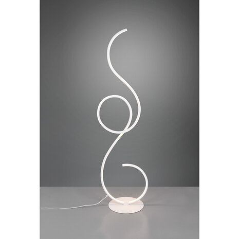 HLW LED LED Vloerlamp Trion Jivino 23W - Dimbaar, Witte LED lamp met Aanpasbare Kleur