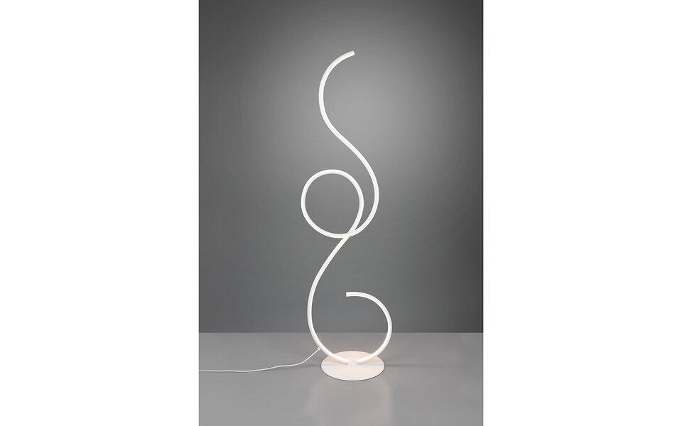 HLW LED LED Vloerlamp Trion Jivino 23W - Dimbaar, Witte LED lamp met Aanpasbare Kleur