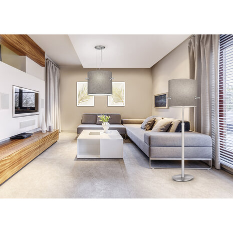 HLW LED LED Vloerlamp Trion Coleno - Vloerverlichting met 3 Lichtpunten en E27 Fitting