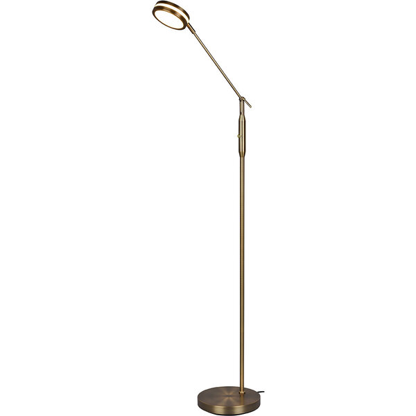 HLW LED LED Vloerlamp - Trion Franco - Dimbaar 5W LED Lamp in oud brons