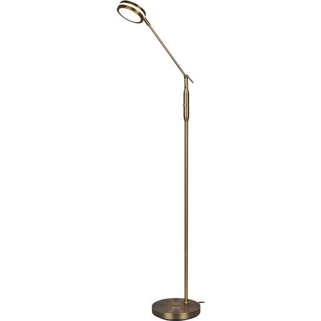 HLW LED LED Vloerlamp - Trion Franco - Dimbaar 5W LED Lamp in oud brons