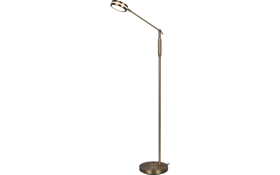 HLW LED LED Vloerlamp - Trion Franco - Dimbaar 5W LED Lamp in oud brons