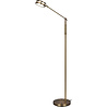 HLW LED LED Vloerlamp - Trion Franco - Dimbaar 5W LED Lamp in oud brons