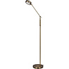 HLW LED LED Vloerlamp - Trion Franco - Dimbaar 5W LED Lamp in oud brons