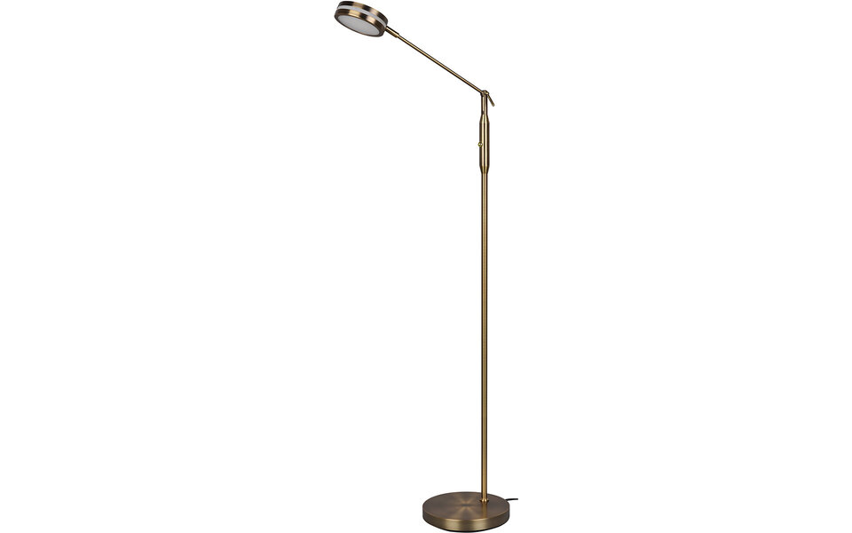 HLW LED LED Vloerlamp - Trion Franco - Dimbaar 5W LED Lamp in oud brons