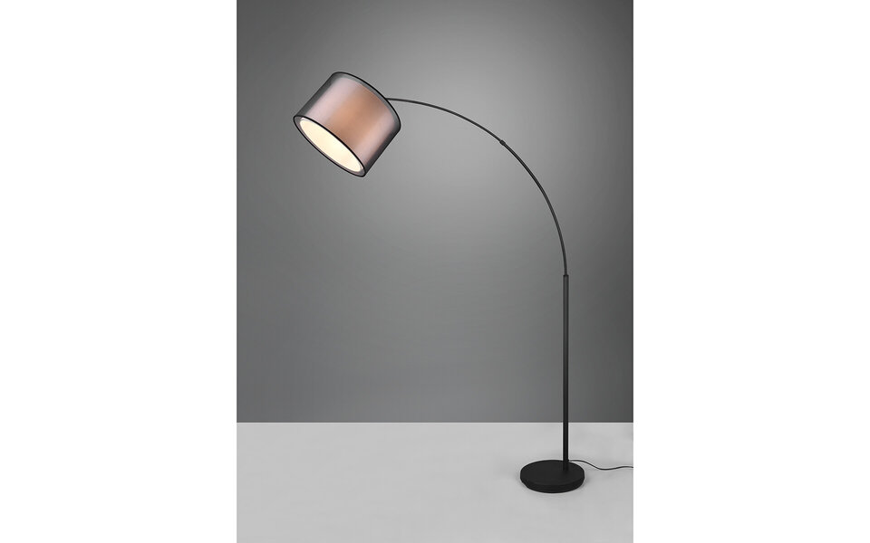 HLW LED Mat Zwarte LED Vloerlamp Trion Bidon - 10W LED, Aluminium, E27 Fitting HLW LED Mat Zwarte LED Vloerlamp Trion Bidon - 10W LED, Aluminium, E27 Fitting