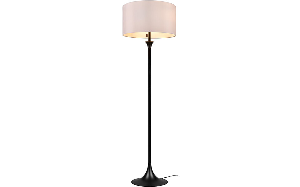 HLW LED LED Vloerlamp Trion Safari - Mat Zwart, 3-lichts Rond, E27 Fitting HLW LED LED Vloerlamp Trion Safari - Mat Zwart, 3-lichts Rond, E27 Fitting