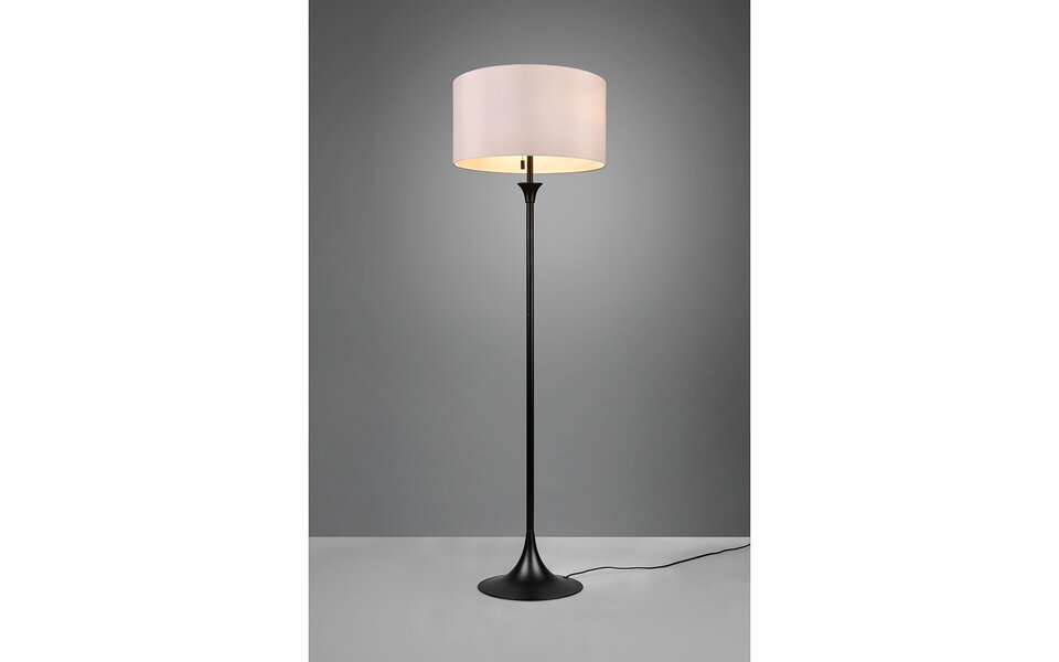 HLW LED LED Vloerlamp Trion Safari - Mat Zwart, 3-lichts Rond, E27 Fitting HLW LED LED Vloerlamp Trion Safari - Mat Zwart, 3-lichts Rond, E27 Fitting