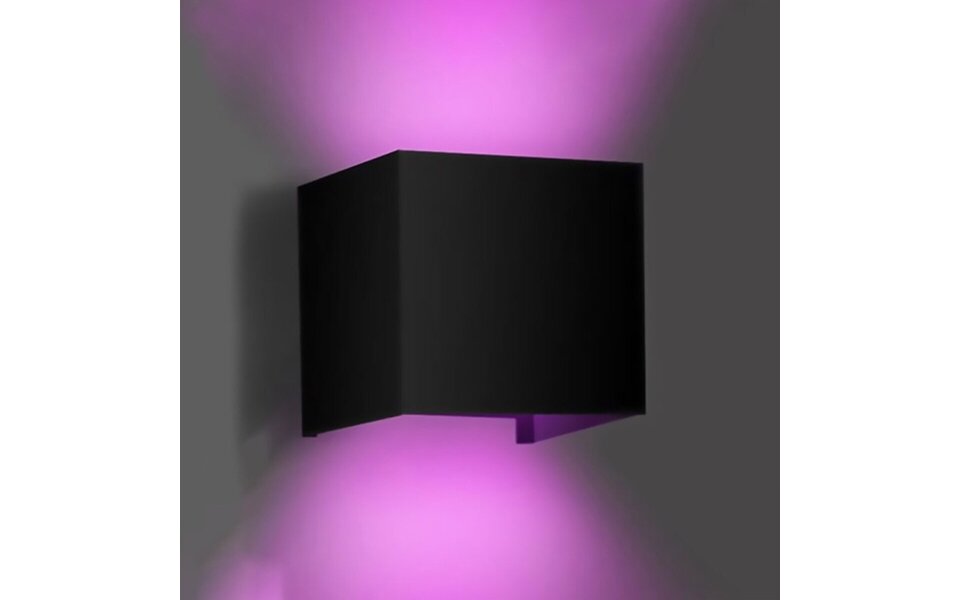 Velvalux Velvalux Slimme Dimbare LED Wandlamp 9W - RGB, IP65 Waterdicht, Verstelbare Stralingshoek