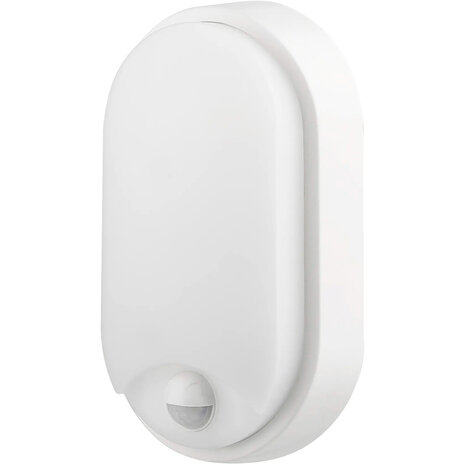 HLW LED Kozolux Porta 15W LED Wandlamp met Sensor - Wit, IP54, Natuurlijk Wit 4500K