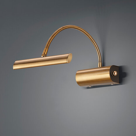 HLW LED Dimbare LED Spiegelverlichting & Schilderijverlichting 4W Warm Wit 3000K Oud Brons