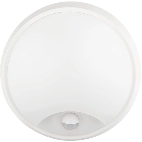 HLW LED LED Wandlamp met Sensor 20W - Natuurlijk Wit, IP54, Witte Vloerlamp & LED Lamp