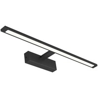 LED wandlamp | 12W | 3000K | 900 lm | Rechthoek | Zwart