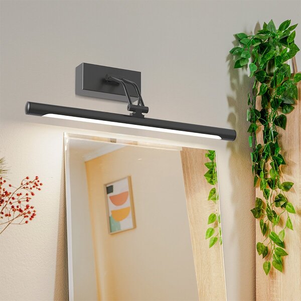 HLW LED LED Schilderijlamp 8W - Verstelbare LED Vloerlamp met Chroom Afwerking HLW LED LED Schilderijlamp 8W - Verstelbare LED Vloerlamp met Chroom Afwerking