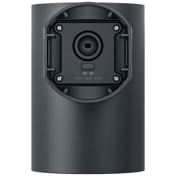 HLW LED LED Wandlamp Brinton Victa - 9W LED, IP65 Waterdicht, Aanpasbare Lichtkleur, Rond Antraciet