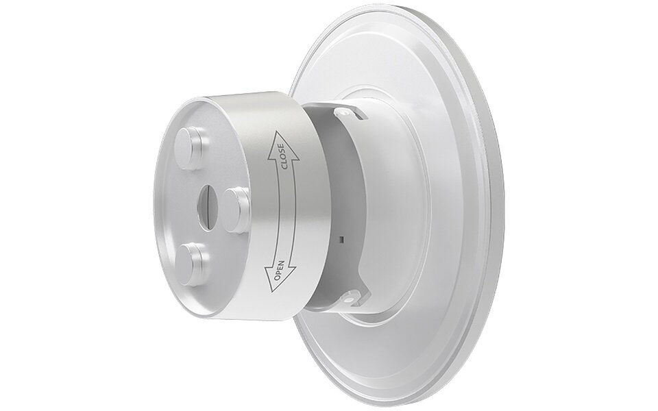 HLW LED Witte LED Wandlamp Brinton Plinto - 8W LED, Warm Wit 2700K-3000K, Waterdicht IP65