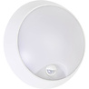 HLW LED LED Wandlamp met Sensor 20W - Koud Wit 6500K, IP54, Rond, Witte Vloerlamp & LED lamp
