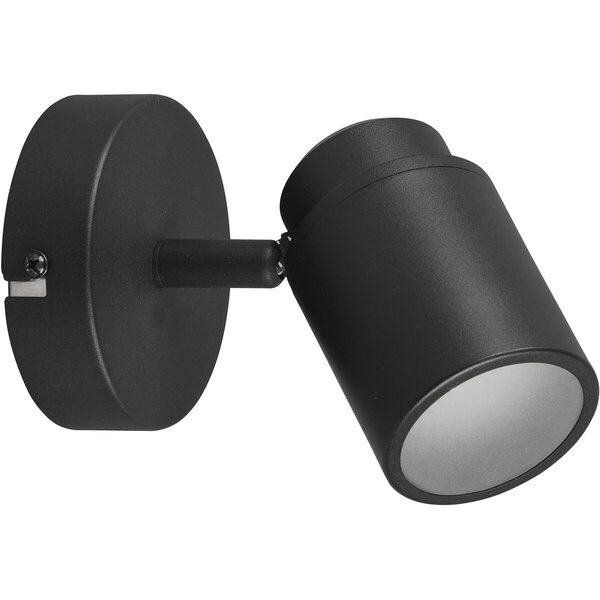 HLW LED LED Wandspot Trion Artion - Mat Zwart, GU10 Fitting, Waterdicht IP44 HLW LED LED Wandspot Trion Artion - Mat Zwart, GU10 Fitting, Waterdicht IP44