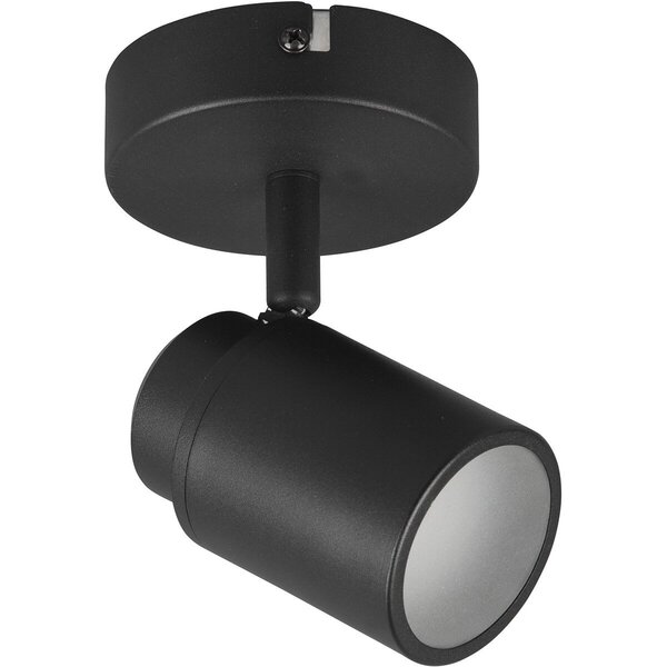 HLW LED LED Wandspot Trion Artion - Mat Zwart, GU10 Fitting, Waterdicht IP44 HLW LED LED Wandspot Trion Artion - Mat Zwart, GU10 Fitting, Waterdicht IP44