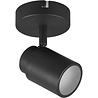 HLW LED LED Wandspot Trion Artion - Mat Zwart, GU10 Fitting, Waterdicht IP44 HLW LED LED Wandspot Trion Artion - Mat Zwart, GU10 Fitting, Waterdicht IP44