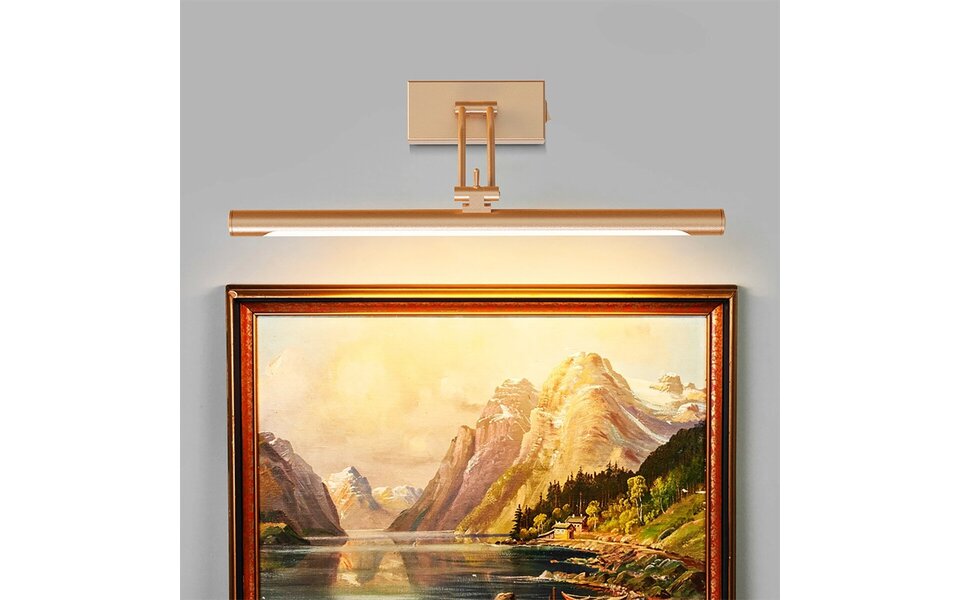 HLW LED Verstelbare LED Vloerlamp Goud - 8W LED, Koud Wit 6000K, Strak & Energiezuinig HLW LED Verstelbare LED Vloerlamp Goud - 8W LED, Koud Wit 6000K, Strak & Energiezuinig