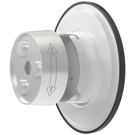 HLW LED LED Wandlamp Brinton Plinto 8W IP65 - Warm Wit 3000K - Zwarte en Witte Vloerlamp Opties