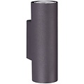 LED Wandlamp Trion Mary Up & Down - Mat Zwart Aluminium met GU10 Fitting