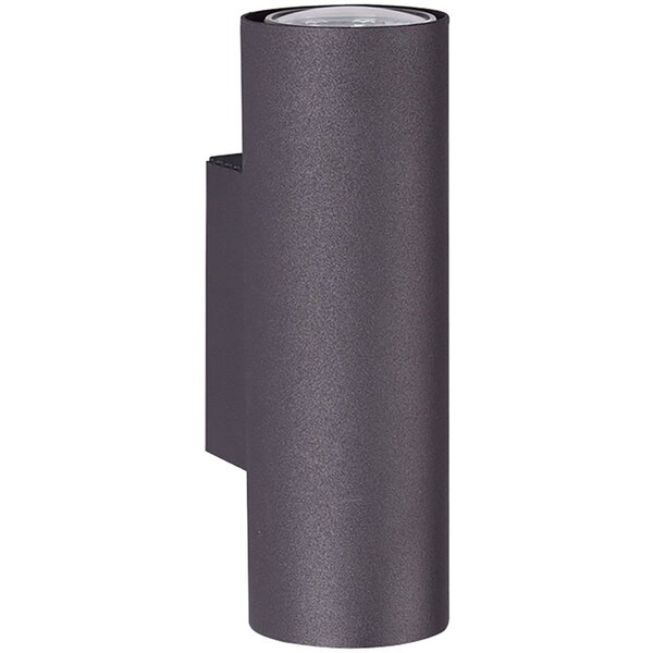 HLW LED LED Wandlamp Trion Mary Up & Down - Mat Zwart Aluminium met GU10 Fitting HLW LED LED Wandlamp Trion Mary Up & Down - Mat Zwart Aluminium met GU10 Fitting