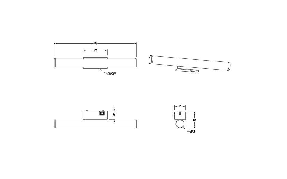 HLW LED Trion Matero Waterdichte LED Vloerlamp Warm Wit 2700K–3000K, 4W LED, Wit