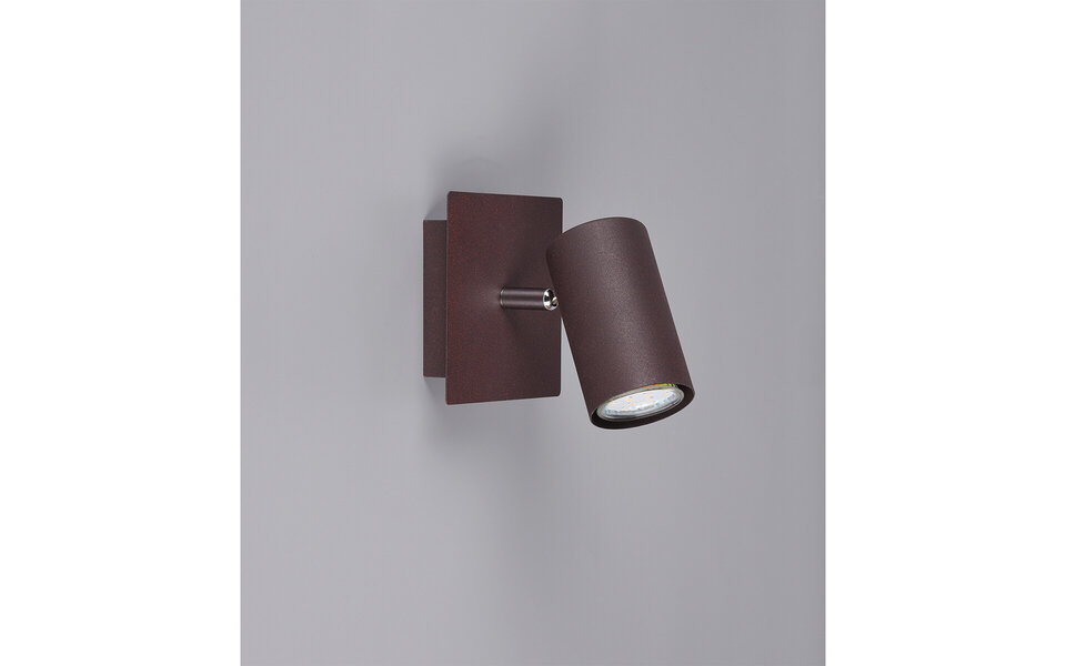 HLW LED LED Wandspot Roestkleur - GU10 Fitting | Aluminium LED Vloerlamp & Spot