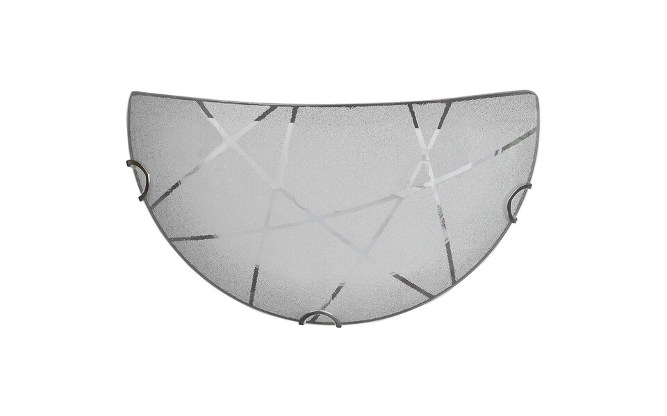 HLW LED LED Wandlamp Mat Wit - Ronde Glazen Vloerlamp & LED Vloerlamp met E27 Fitting