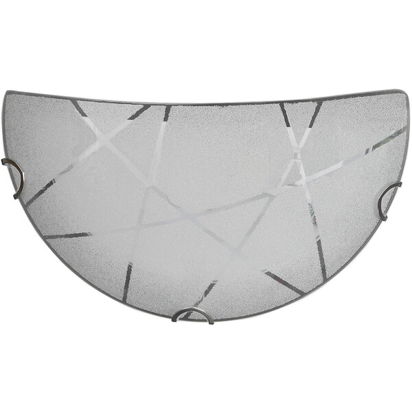 HLW LED LED Wandlamp Mat Wit - Ronde Glazen Vloerlamp & LED Vloerlamp met E27 Fitting